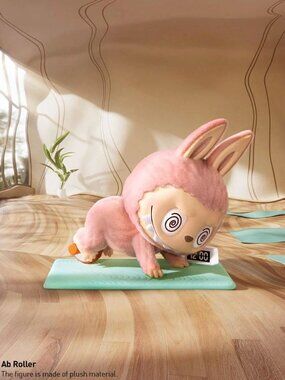 Ab Roller - Pop Mart Labubu Lazy Yoga Figure Pop Now SEALED NEW